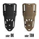 Laylax CQCホルスター専用アタッチメント ドロップベルトループ BK/TAN【あす楽】(3)