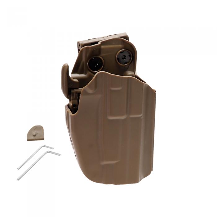 LayLax　マルチフィットコンパクトホルスター　M　TAN　 MULTI FIT COMPACT HOLSTER  