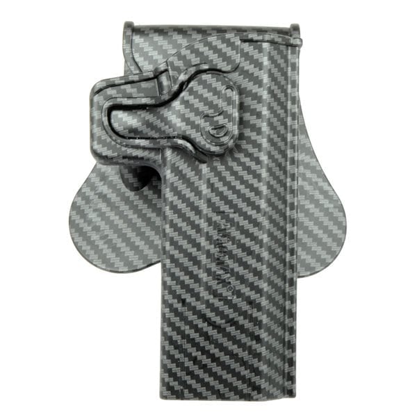 AMOMAX ポリマー ホルスター 右用 for STI Hi-Capa 2011 カーボンブラックカラー ハイキャパ【あす楽】