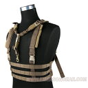 Emersongear ライトウェイト Molle スケルトン・リグ CB/BK/MC【あす楽】