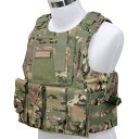 【11/1(土)10%OFFクーポン】ブラックホークタイプ・ストライクベストセットMC/ACU/BK/TAN/PG 【あす楽】