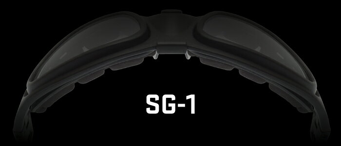 WILEY X・SG-1 ver.J 2LP Smoke Grey/Clear MATTE BLACK【ワイリーエックス】【TACTICAL GOGGLE】 【あす楽】