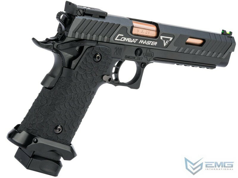 【店内全品3％オフクーポン】EMG ジョンウィック3　 STI/TTI 2011 COMBAT MASTER ガスブローバックハンドガン 【あす楽】のサムネイル