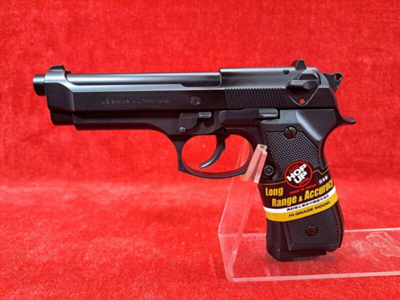 【店内全品3％オフクーポン】東京マルイ 18歳以上用エアーコッキング M92F ミリタリーモデル【ハイグレード/ホップアップ】 エアーハンドガン 【あす楽】のサムネイル