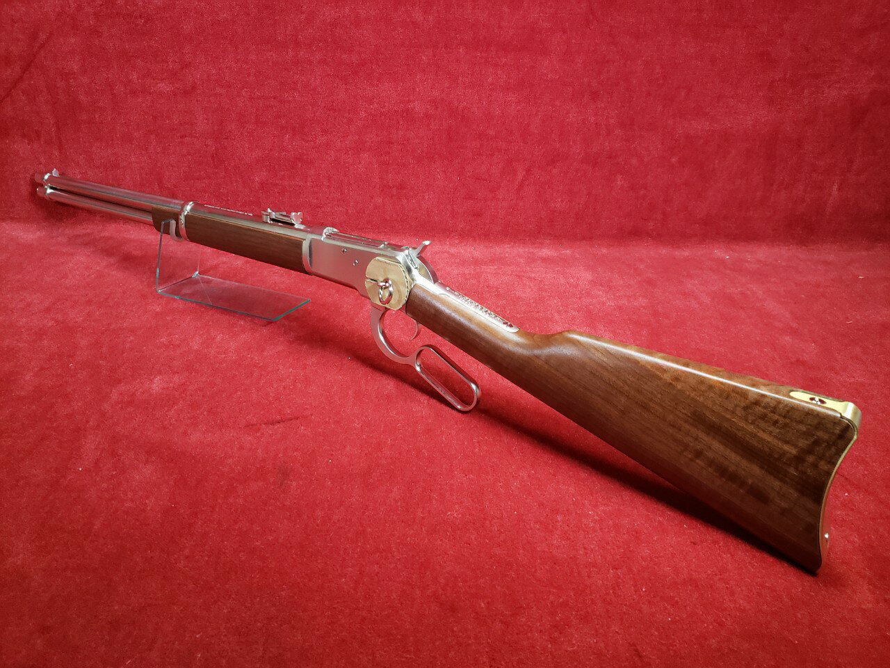 マルシン ガスレバーアクション ウインチェスターM1892 シルバー ウオールナット仕様【あす楽】