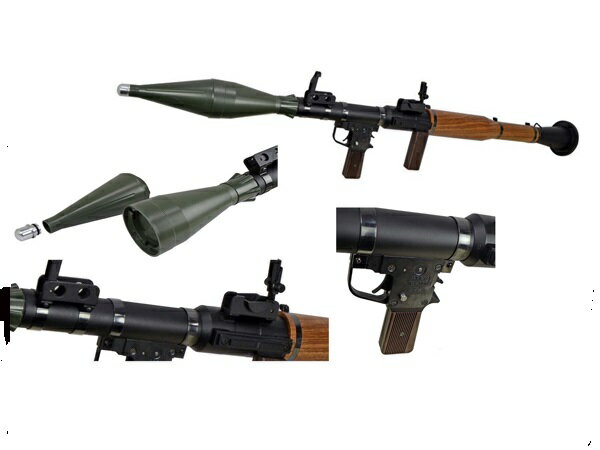 楽天エアガンショップ モケイパドックARROW DYNAMIC RPG-7　木製ストック【あす楽】