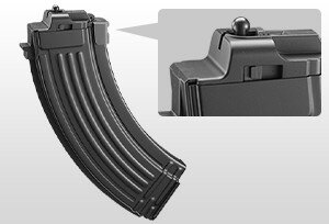 次世代AK47用　スペアマガジン スティールプレス鋼製 90連 【あす楽】