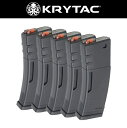 【店内全品3％オフクーポン】LAYLAX KRYTAC M4 ポリマーマガジン 150連5本入り 【あす楽】