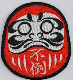 フカヒレ商会 だるまパッチ 赤 達磨 ダルマ（728）【あす楽】