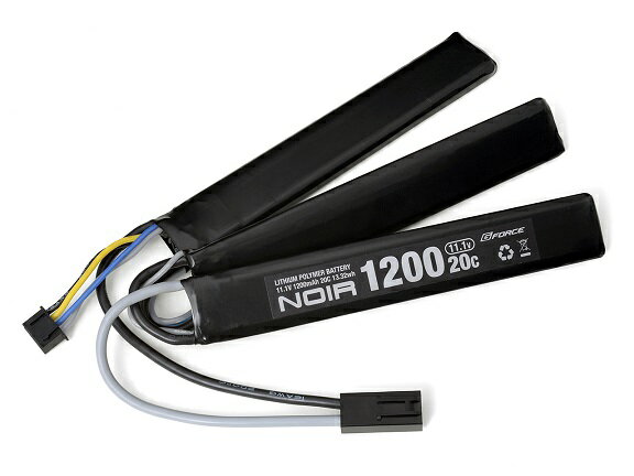 G FORCE・Noir Li-Po 11.1V 1200mAh 20C サドルパック 