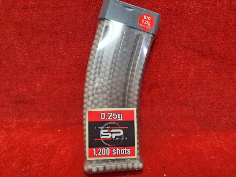 【エントリー最大10倍＆3％クーポン】SP バイオBB弾 ボトル入り SPバイオBB弾0.25g 1200発【あす楽】