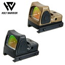 【店内全品3％オフクーポン】HolyWarrior Trijicon RMRタイプ コンパクトドットサイト BK/DE （477）【あす楽】