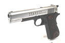 マルイ M1911A1 ガバメント対応 メタルスライド一式 ウッドグリップパネルセット STARS バイオハザード カスタム 【あす楽】