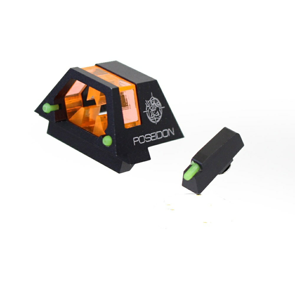 POSEIDON 東京マルイ グロック17/18C用 サイクロプス ユニバーサル フロント&リアサイトセット Ver1 【あす楽】