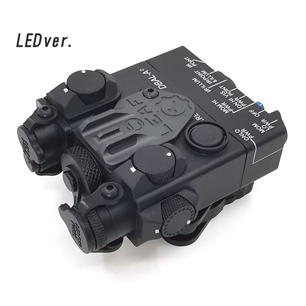 【店内全品3％オフクーポン】SOTAC GEAR フルメタル DBAL-A2 AN PEQ-15A タイプ LEDライト ブラック (402) 【あす楽】