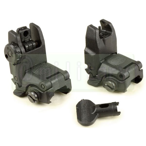 【店内全品3％オフクーポン】MAGPUL MBUS 2 タイプ・フロント＆リアフリップアップサイトセット MBUS2【あす楽】