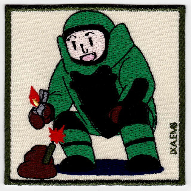 IXAパッチ　ジャック：陽気で残念なヤンキーガイシリーズ　EOD パッチ　IE-CP13（013） 【あす楽】