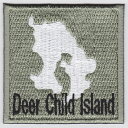 【7/13 10:00~7/15全品5%クーポン】IXAパッチ 鹿児島県 蓄光 パッチ Deer Child Island (561) 【あす楽】