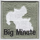 【店内全品3％オフクーポン】IXAパッチ 大分県 蓄光 パッチ Big Minute （559） 【あす楽】