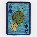 【エントリーで最大10倍&5%クーポン】IXAパッチ デスカード かめ パッチ IE-CP54(505) 【あす楽】
