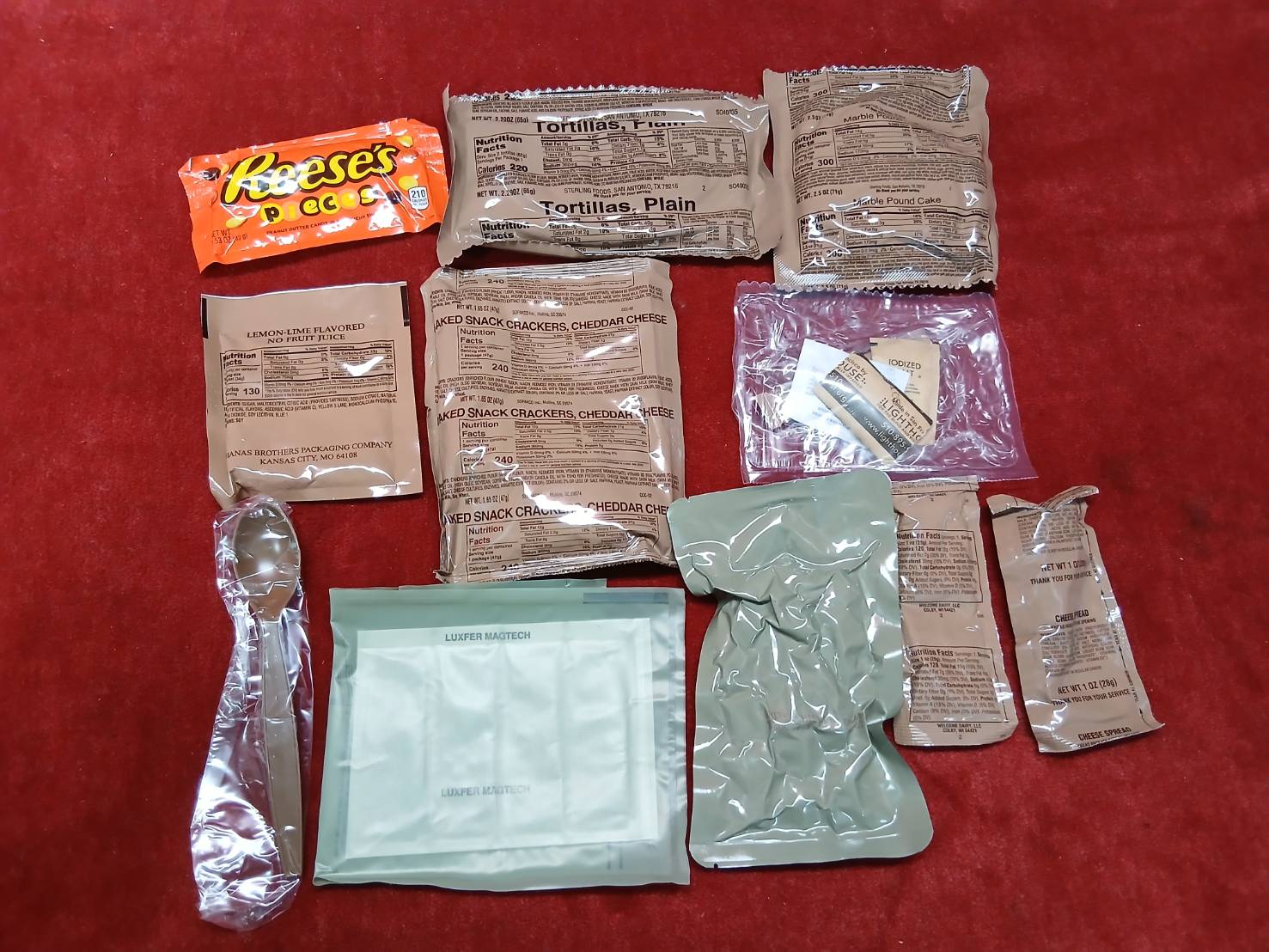 【エントリー最大10倍＆3％クーポン】MRE レーション 米軍戦闘糧食 あす楽