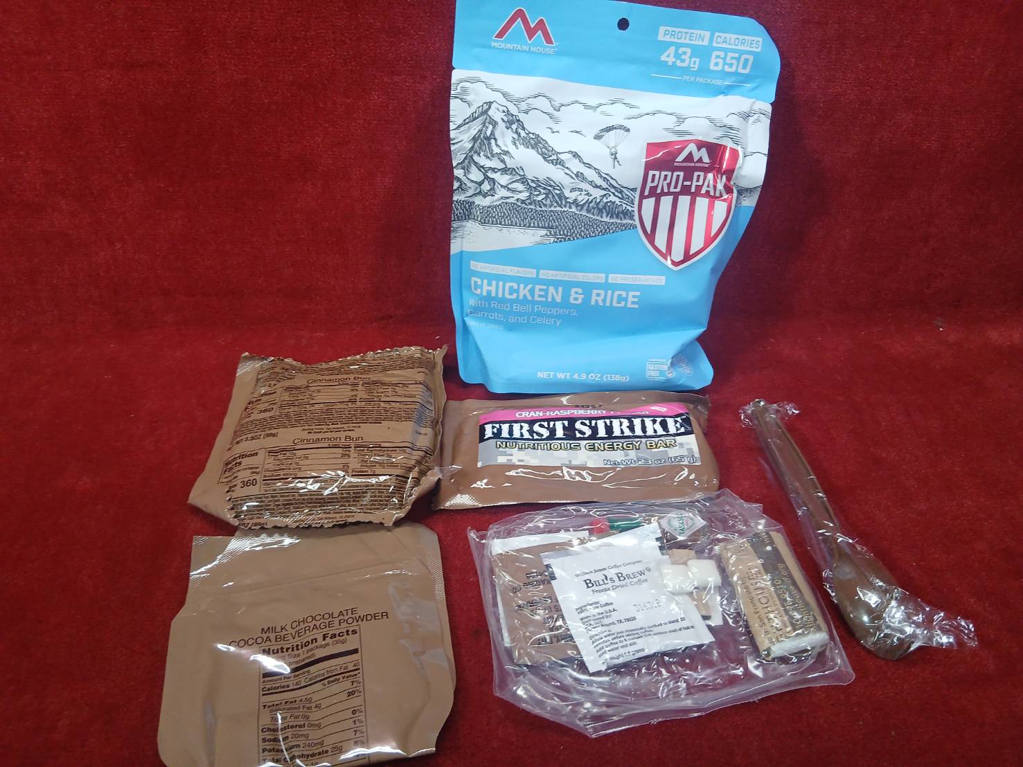 MCW 寒冷地レーション 米軍戦闘糧食 Meal Cold Weather あす楽