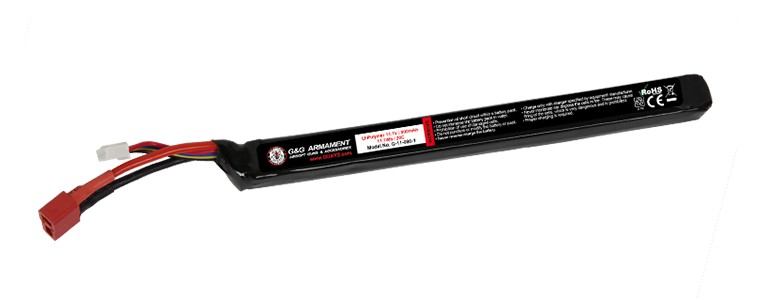 G G LIPOバッテリー 11.1V800mah Tコネクター （G-11-080-1) 【あす楽】
