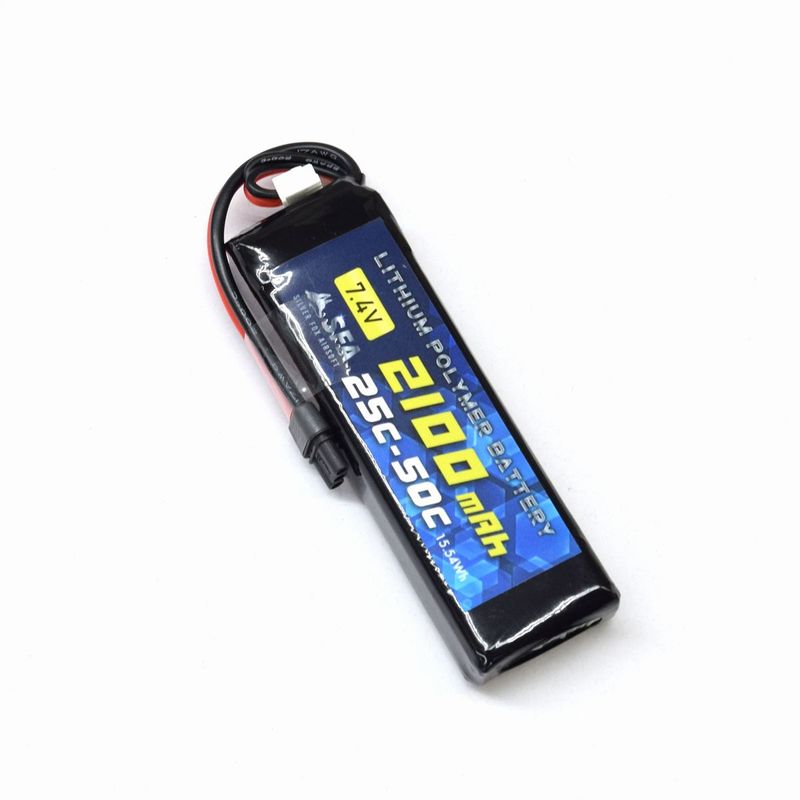 【エントリー最大10倍＆5％クーポン】SFA 7.4V2100mAh 25C-50C ミニSバッテリー MR30コネクタ B047MR【あす楽】