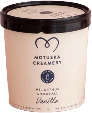 MOTUEKA CREAMERY (モツエカ クリームリー) アイスクリーム バニラアイスクリーム 内容量1000ml