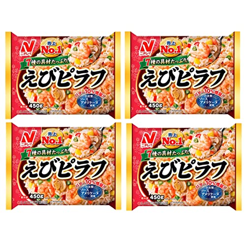 商品情報 商品の説明 主な仕様 7種類の具材たっぷり！えびピラフ 450g 4袋セット