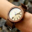 ■天然木をおしゃれに組み込んだ木製腕時計「Wooden Watch NATO STYLE」メンズ/レディース