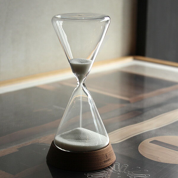 ■【3分用】「Hacoa Sand Timer 3minutes」3分 砂時計 かわいい おしゃれ シンプル ナチュラル 北欧 木製 ギフト プレゼント 日本製 インテリア