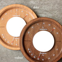 職人が仕上げたインテリア性の高いおしゃれな木製温湿度計「T/HMeter(Thermo&HygroMeter)」