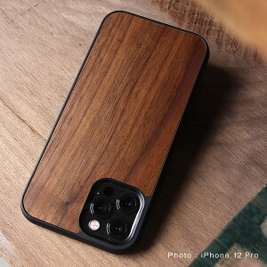 ■「+LUMBER iPhone12/12Pro ALL-AROUND CASE」iPhone12 iPhone12Pro アイフォンケース カバー ハード ウッド 木製 天然木 MagSafe対応 Qi対応 かっこいい かわいい おしゃれ デザイン ギフト プレゼント Hacoa 名入れ可 高品質 6.1インチ