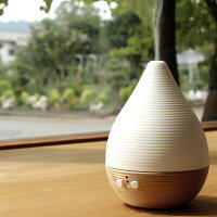 天然木を轆轤技法で仕上げた超音波式アロマディフューザー「AROMADIFFUSERHAMON」