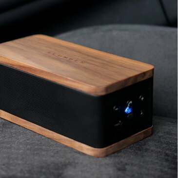 ■【+L】Bluetooth木製スピーカー「MOBILE SPEAKER」