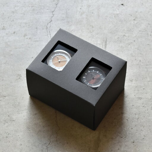 【Hacoa 公式】腕時計 ペア ウォッチ 木製 ギフト 結婚祝い 木婚式 メンズ レディース ユニセックス 日本製ムーブメント 生活防水 ステンレス おしゃれ かわいい シンプル 誕生日 クリスマス 男性 女性 木香屋 +LUMBER ■【ペア】「WATCH 2200 ギフトセット」