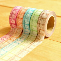 【当店オリジナルMT】木目がつながるマスキングテープ「tile」