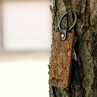 ■コルクレザーのキーホルダー「CONNIETagKeyHolder」