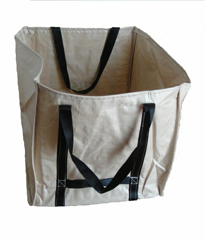 自立万能袋AF-180SB,55x55x60cm 万能袋 180リットル 造園フゴ 農作業フゴ 工事現場万能袋 大工道具入れ アレーフゴ AF-180SB