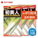 ダイコン 種 3袋セット 病気に強い 緻密な肉質でおいしい ス入りが遅い 初夏美人 青首大根 野菜の種 畑 カネコ種苗