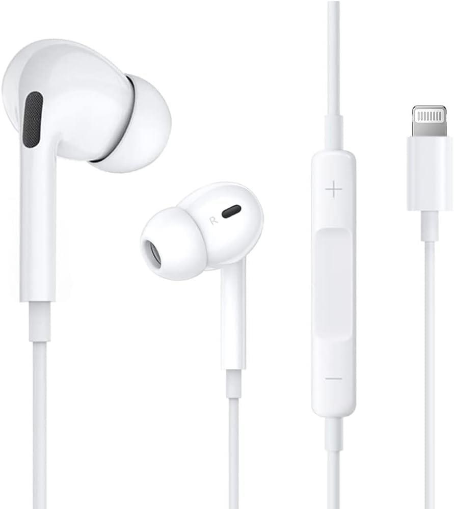 【2024最新型】iPhone イヤホン 有線 イヤホン アイフォン イヤホン 重低音 イヤフォン 音量調整 通話可能 対応 iPhone 14 Pro/14/13/13Pro/12/12Pro/11/X/XS/XR/XS/8/8P/7/7P