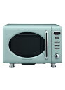 【Toffy/トフィー】 電子レンジ K-DR1 (ペールアクア) コンパクト 17L フラットテーブル レトロ かわいい 新生活 ひとり暮らし ふたり暮らし K-DR1-PA