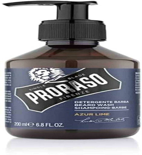 PRORASO (ポロラーソ) ビアードシャンプー アズール・ライム 髭用シャンプー 髭剃り アフターシェーブ スキンケア イタリア製 200mL PRORASO (ポロラーソ) ビアードシャンプー アズール・ライム 髭用シャンプー 髭剃り アフターシェーブ スキンケア イタリア製 200mL