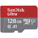 SanDisk (サンディスク) 128GB Ultra microSDXC UHS-I メモリーカード - 最大140MB/秒 C10 U1 フルHD A1 ...