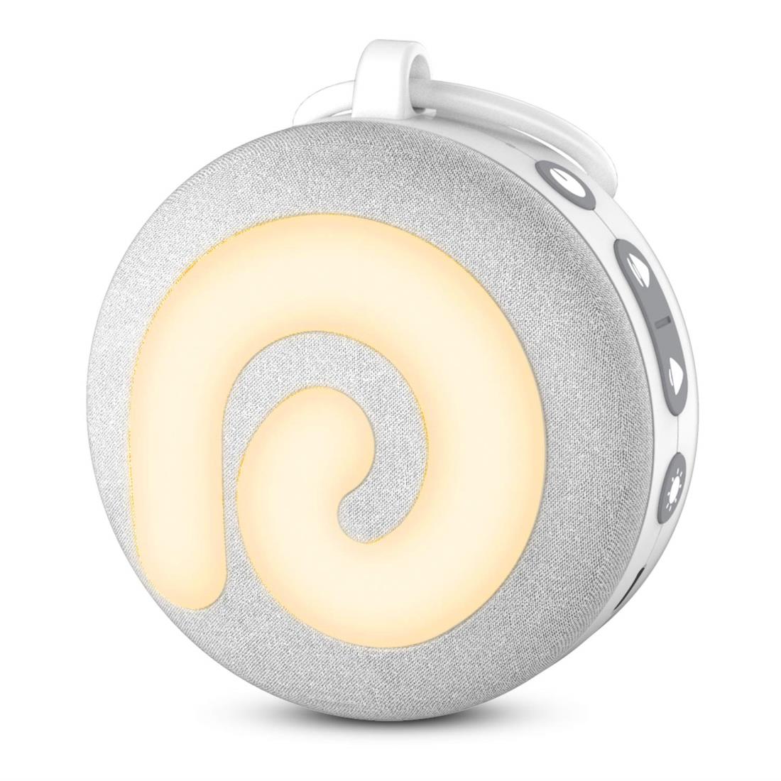 Dreamegg ホワイトノイズマシン 赤ちゃん 寝かしつけ 夜泣き対策 おもちゃ バッテリー内蔵 21種の癒し音 ナイトライト 調光可能 吊り下げ タイマー付 USB充電 胎内音 オルゴール 新生児 ベビー 用品 泣き止む 出産祝い 睡眠誘導 寝る ホワイトノイズ スピーカー 快眠 グッズ