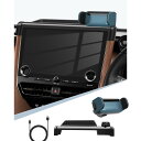 BIBIBO トヨタ アルファード/ヴェルファイア 40系 14インチHDディスプレイオーディオ 専用 電動型 スマホホルダー アルファード 40系 携帯ホルダー ヴェルファイア 40系 スマホスタンド 自動開閉 360度回転 片手操作 安定 騒音なし スマートロック 小型 多機種対応