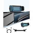 BIBIBO ホンダ ZR-V RZ系 RZ3/4/5/6型 9インチHonda CONNECTディスプレー専用 スマホホルダー 電動型 zr-v 携帯ホルダー ZR-V アクセサリー 自動開閉 スマホスタンド 360度回転 片手操作 安定 騒音なし スマートロック 多機種対応