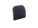 テンピュール(Tempur) クッション ダークブルー ランバーサポート 約36x36x7cm 背面用クッション 高さ調整板付き 137199