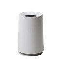 ideaco(イデアコ) ゴミ箱 丸形 6L 直径20✕高さ30cm TUBELOR gray (チューブラー グレー)